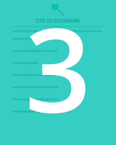module 3: sales tax