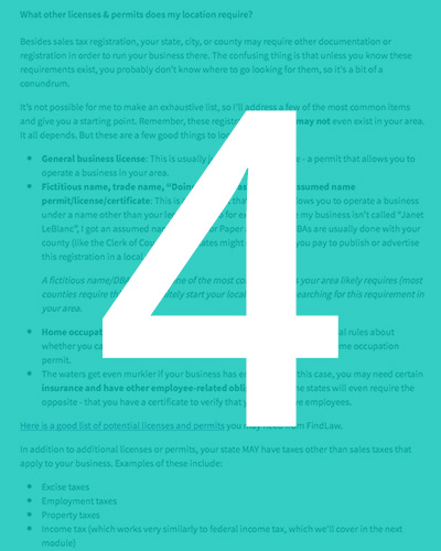 module 4: state & local permits